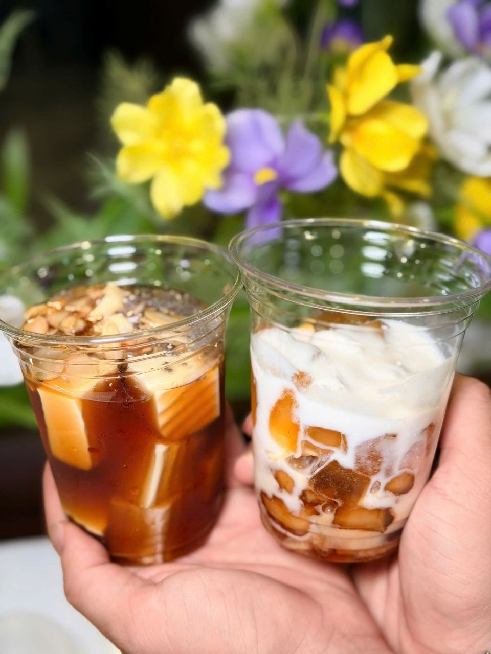 Chè caramel & sữa chua